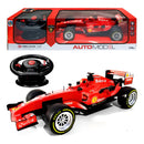 Carro De Controle Remoto F1 Ferrari De Luz Som Do Motor Recarregável