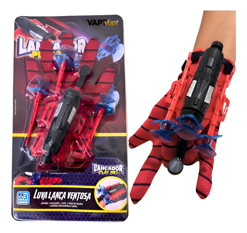 Toys Luva Do Homem Aranha Solta Teias Dispara Dardos Divertido