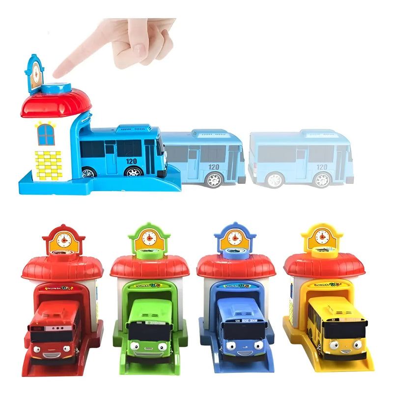 Conjunto De Brinquedos Tayo The Little Bus De 4 Peças