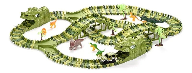 Pista Carrinho Dinossauro Safari Presente Menino Criança