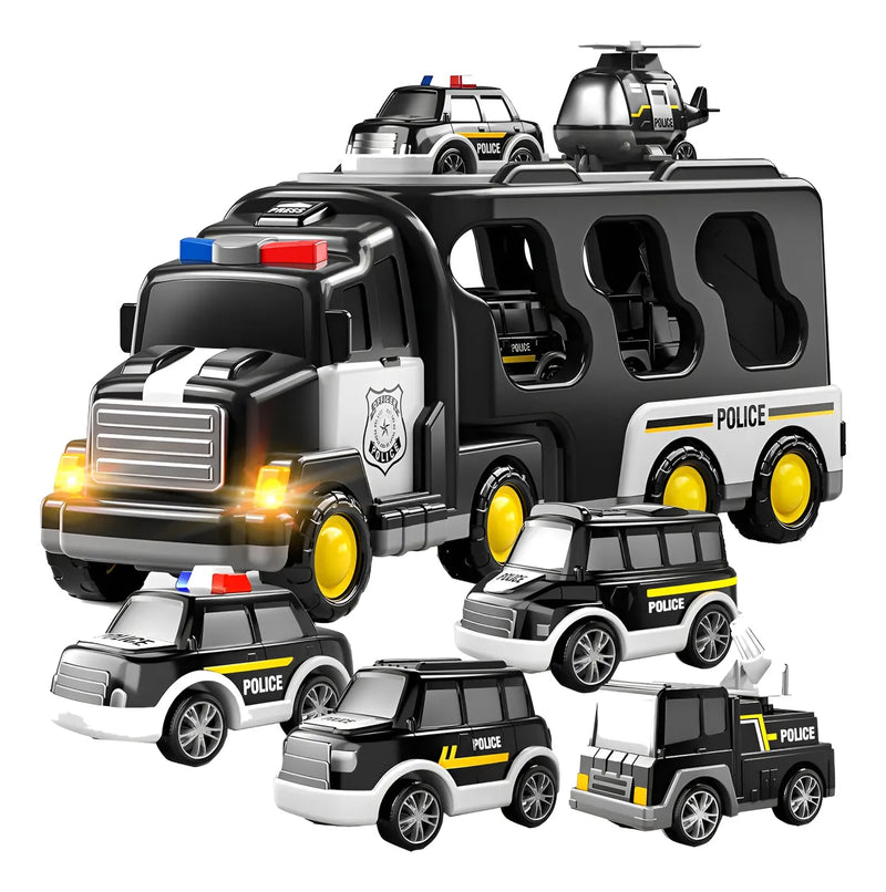 Brinquedo De Caminhão Trendy Polices Para Meninos De 3, 4, 5