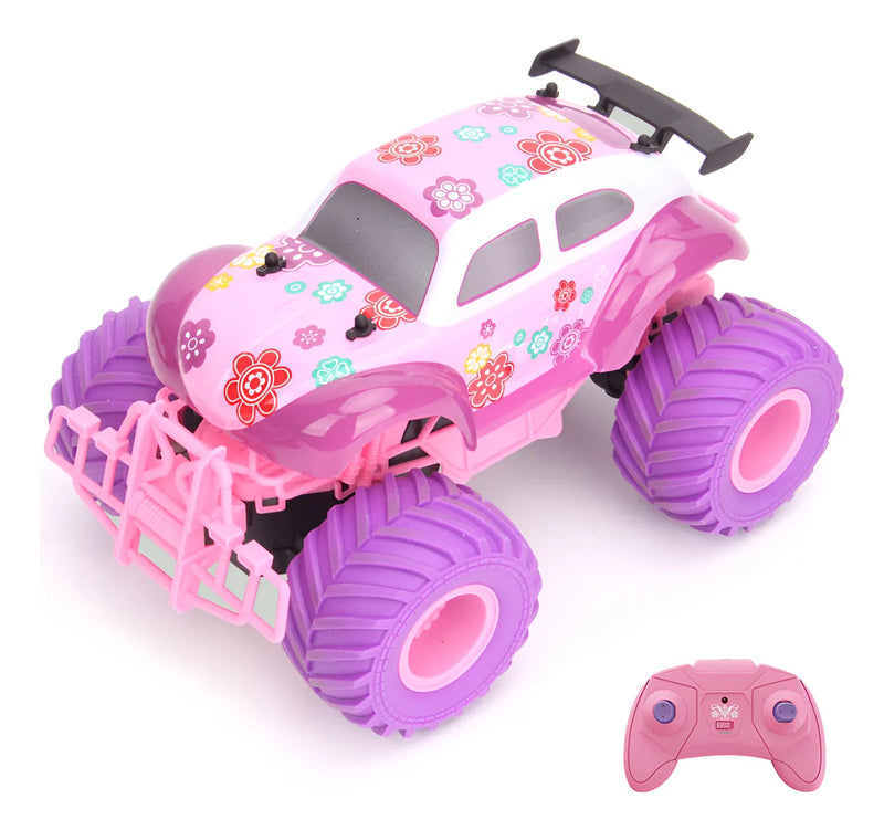 Carro De Controle Remoto Para Meninas, Controle Remoto Roxo