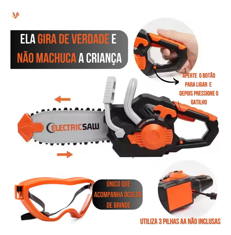 Ferramenta Infantil Som Brinquedo Menino Presente Criança