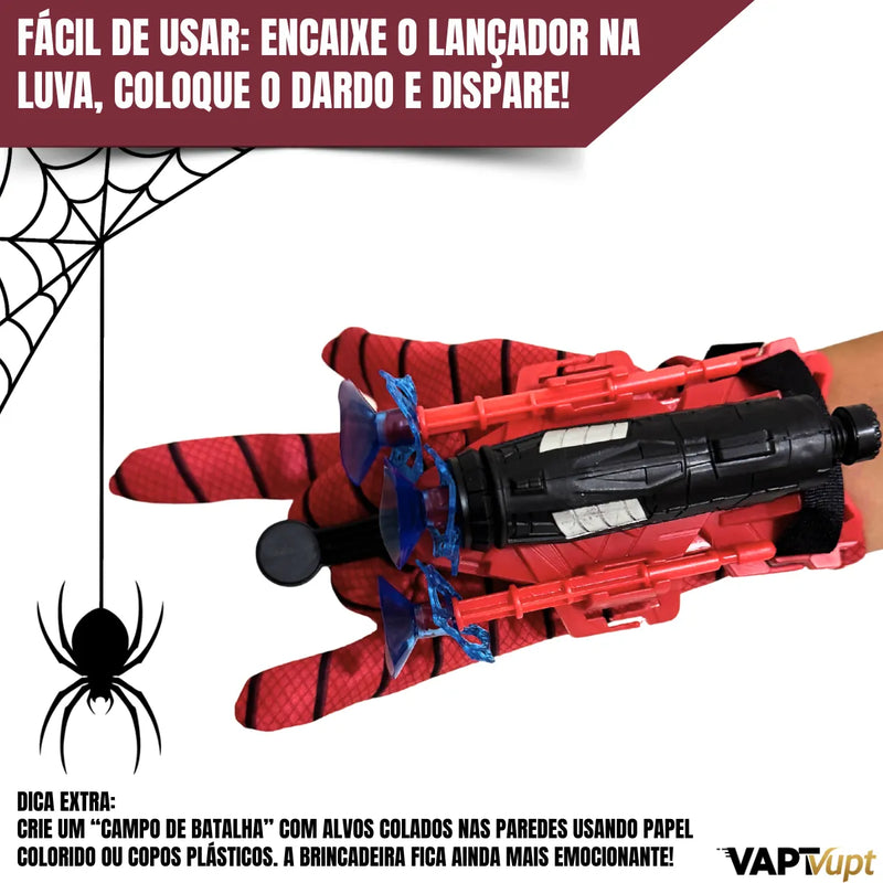 Toys Luva Do Homem Aranha Solta Teias Dispara Dardos Divertido