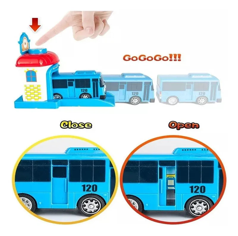 Conjunto De Brinquedos Tayo The Little Bus De 4 Peças