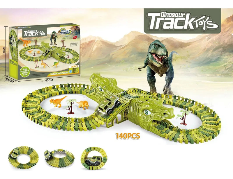 Pista Carrinho Dinossauro Safari Presente Menino Criança