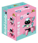 Robô Som Movimento Luz Brinquedo Menina Robo Lady Rosa
