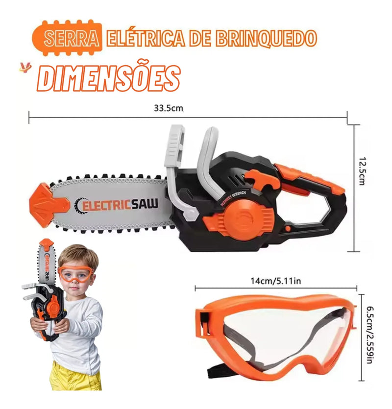 Ferramenta Infantil Som Brinquedo Menino Presente Criança