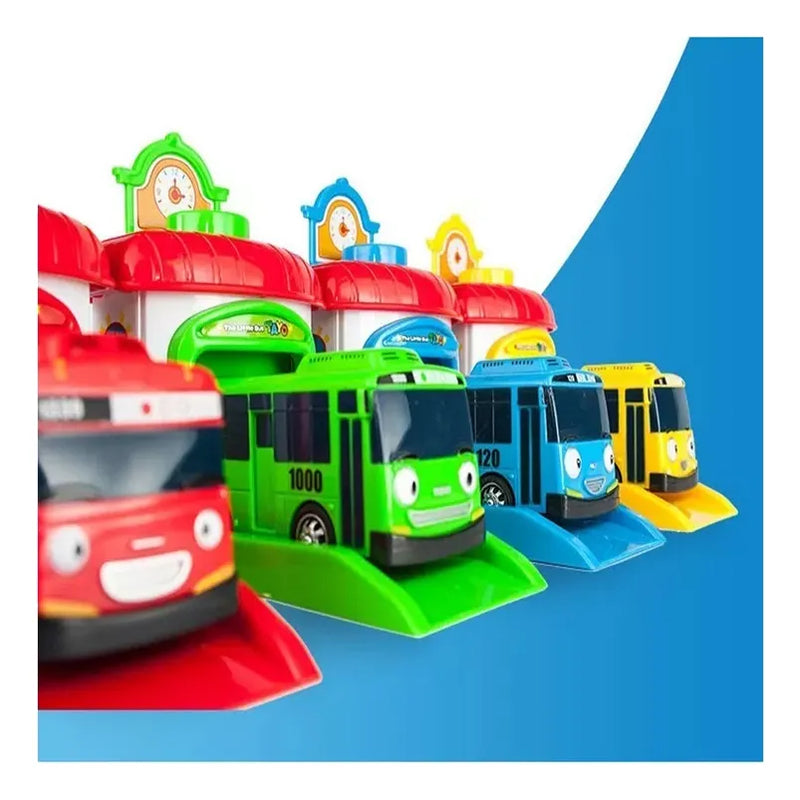 Conjunto De Brinquedos Tayo The Little Bus De 4 Peças