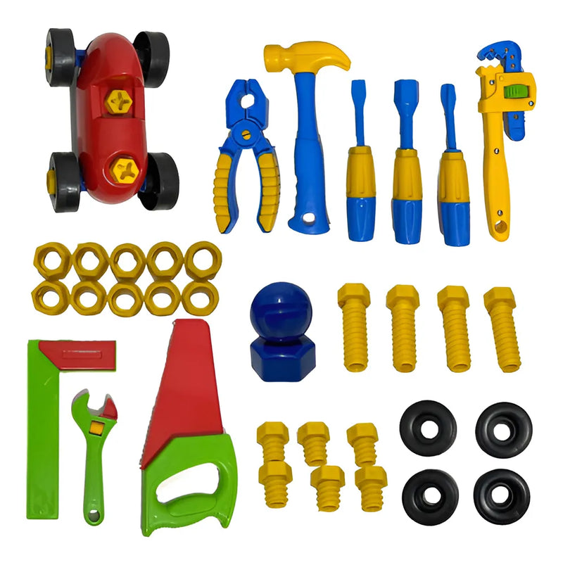 Caixa De Ferramentas Infantil Meninas E Meninos Crianças Top