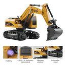 Máquina Mini Escavadeira Infantil Grande Menino