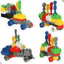 Blocos De Montar Family Blocks Educativo 400 Peças