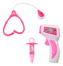 Maleta Doutora Kit Médico Infantil Menina Com Rodinhas