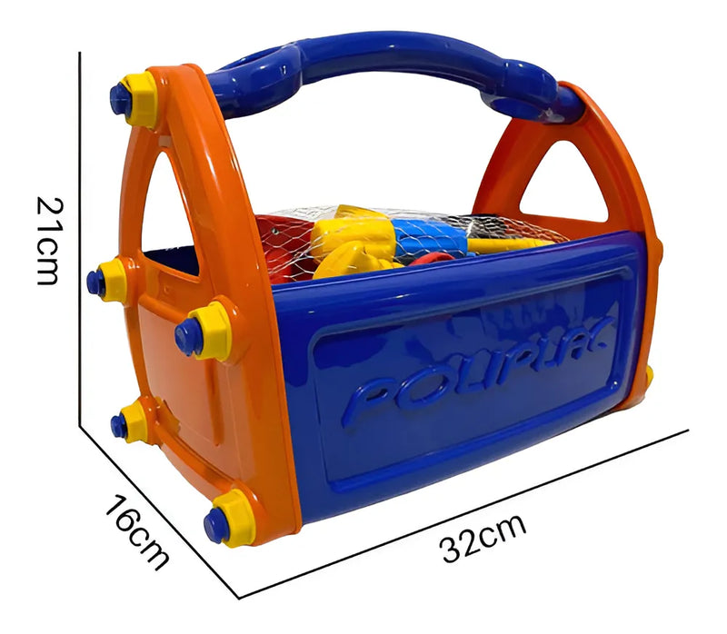 Caixa De Ferramentas Infantil Meninas E Meninos Crianças Top