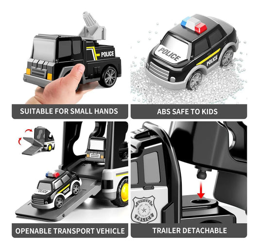 Brinquedo De Caminhão Trendy Polices Para Meninos De 3, 4, 5