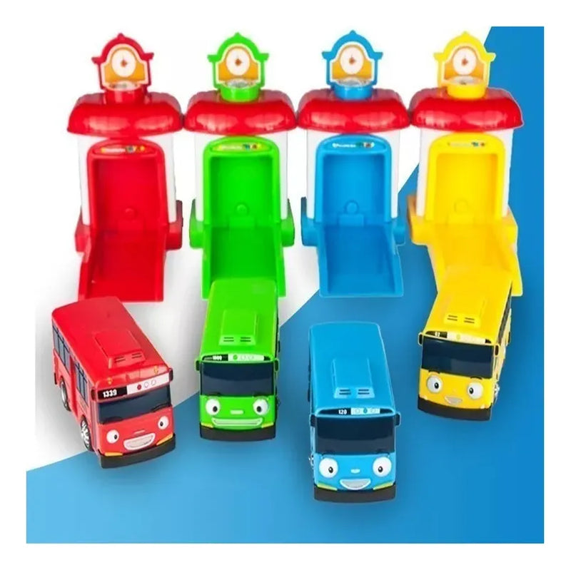 Conjunto De Brinquedos Tayo The Little Bus De 4 Peças
