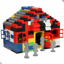 Blocos De Montar Family Blocks Educativo 400 Peças