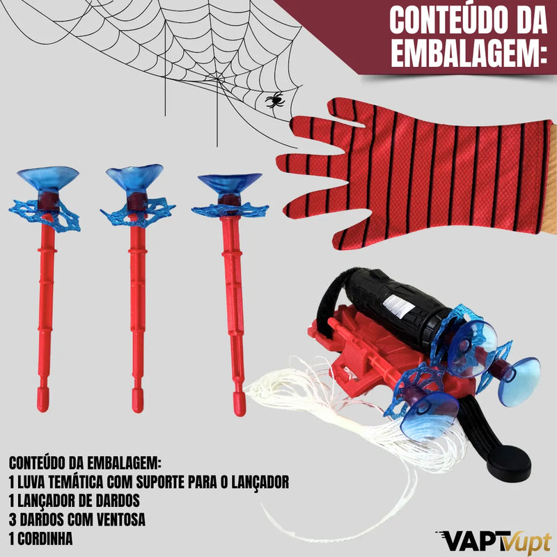 Toys Luva Do Homem Aranha Solta Teias Dispara Dardos Divertido