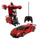 Carrinho Controle Remoto Transforma Em Robô Brinquedo Menino