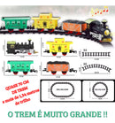 Presente Menino Ferrorama Trem Trenzinho Brinquedo Som E Luz