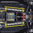 Kit De Montar Carro Corrida F1 Renault 1642 Peças (65 Cm) 1650 Formula 1 Renault Supercar