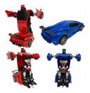 Carrinho Controle Remoto Transforma Em Robô Brinquedo Menino