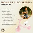 Bicicleta De Equilíbrio Infantil Sem Pedal Brinquedo Infanti