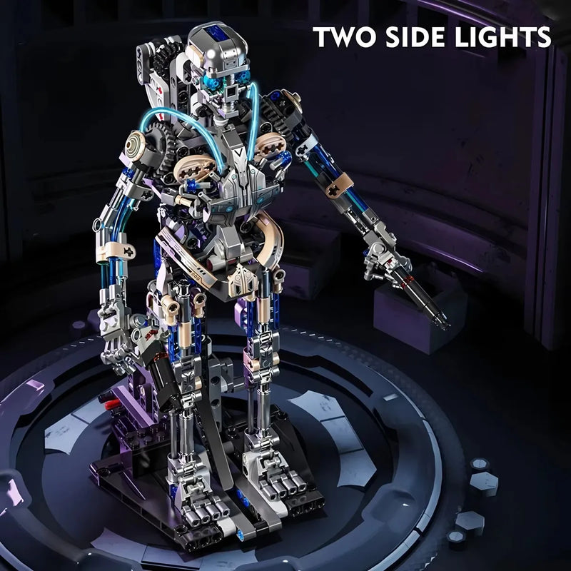 Brinquedo De Ornamento Modelo De Blocos De Construção De Rob