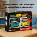 Presente Menino Ferrorama Trem Trenzinho Brinquedo Som E Luz
