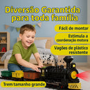 Presente Menino Ferrorama Trem Trenzinho Brinquedo Som E Luz