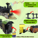 Presente Menino Ferrorama Trem Trenzinho Brinquedo Som E Luz