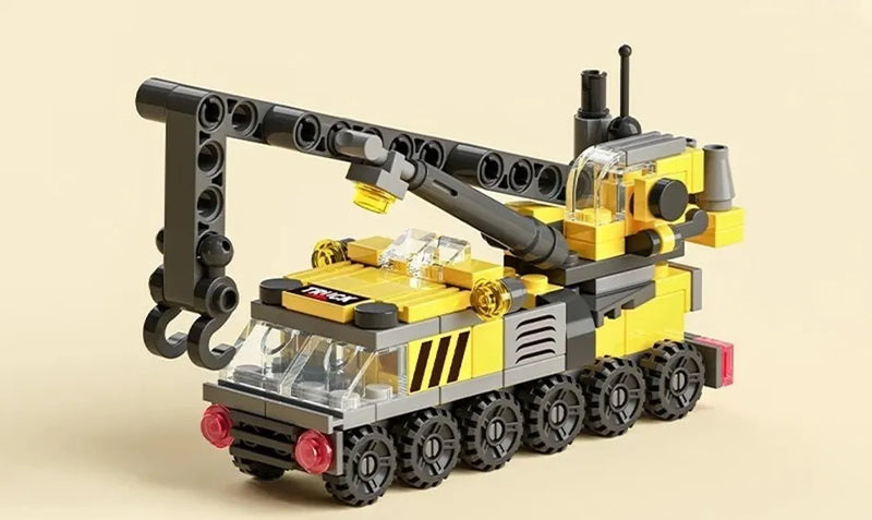 Blocos De Montar Construção Bricks Engenharia 142 Pcs