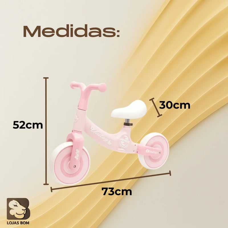 Bicicleta De Equilíbrio Infantil Sem Pedal Brinquedo Infanti