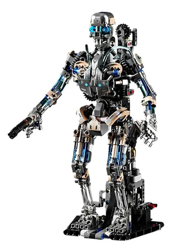 Brinquedo De Ornamento Modelo De Blocos De Construção De Rob